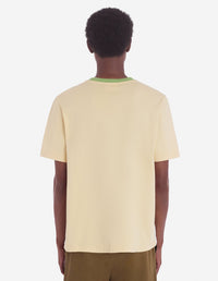 T-shirt Café Kitsuné imprimé à l'avant - Tapioca Colorblock