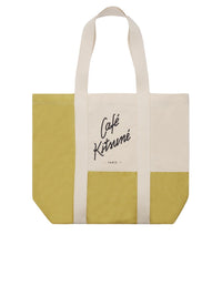 Sac cabas Cafe Kitsuné Fox - Tapioca