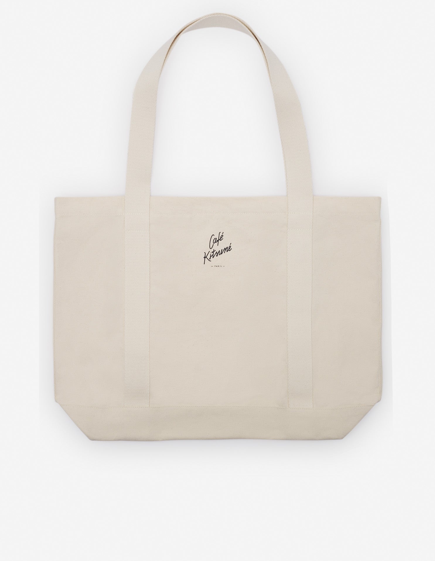 Sac cabas Cafe Kitsuné Fox - Tapioca