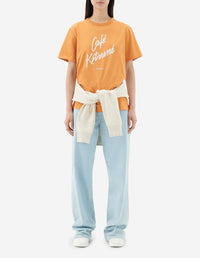 T-shirt avec flocage Café Kitsuné - Fox