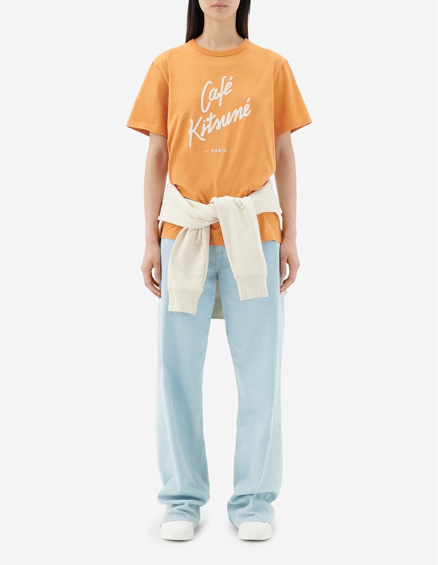 T-shirt avec flocage Café Kitsuné - Fox