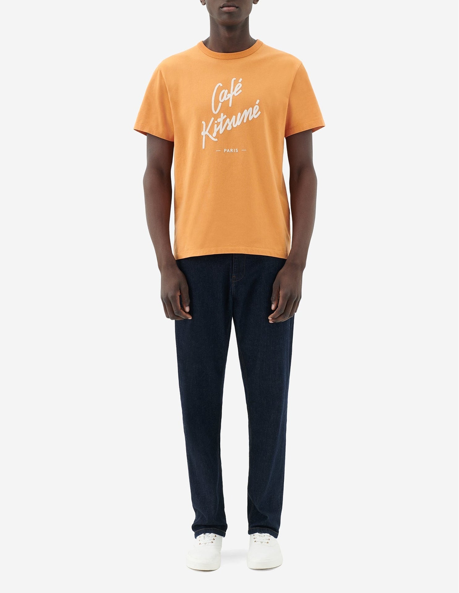T-shirt avec flocage Café Kitsuné - Fox
