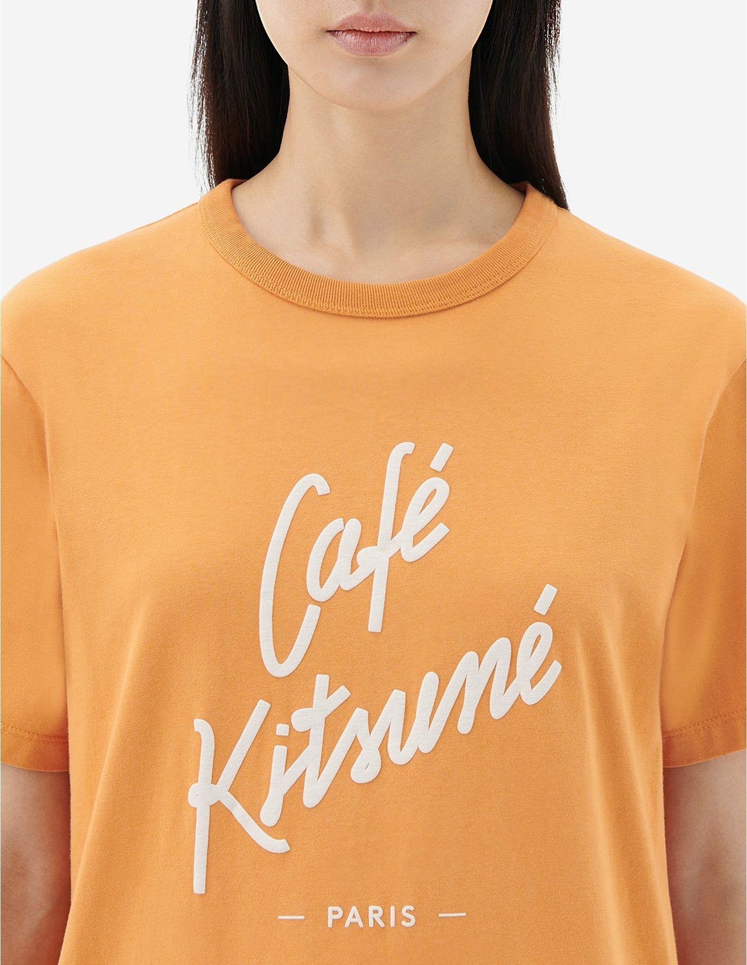 T-shirt avec flocage Café Kitsuné - Fox
