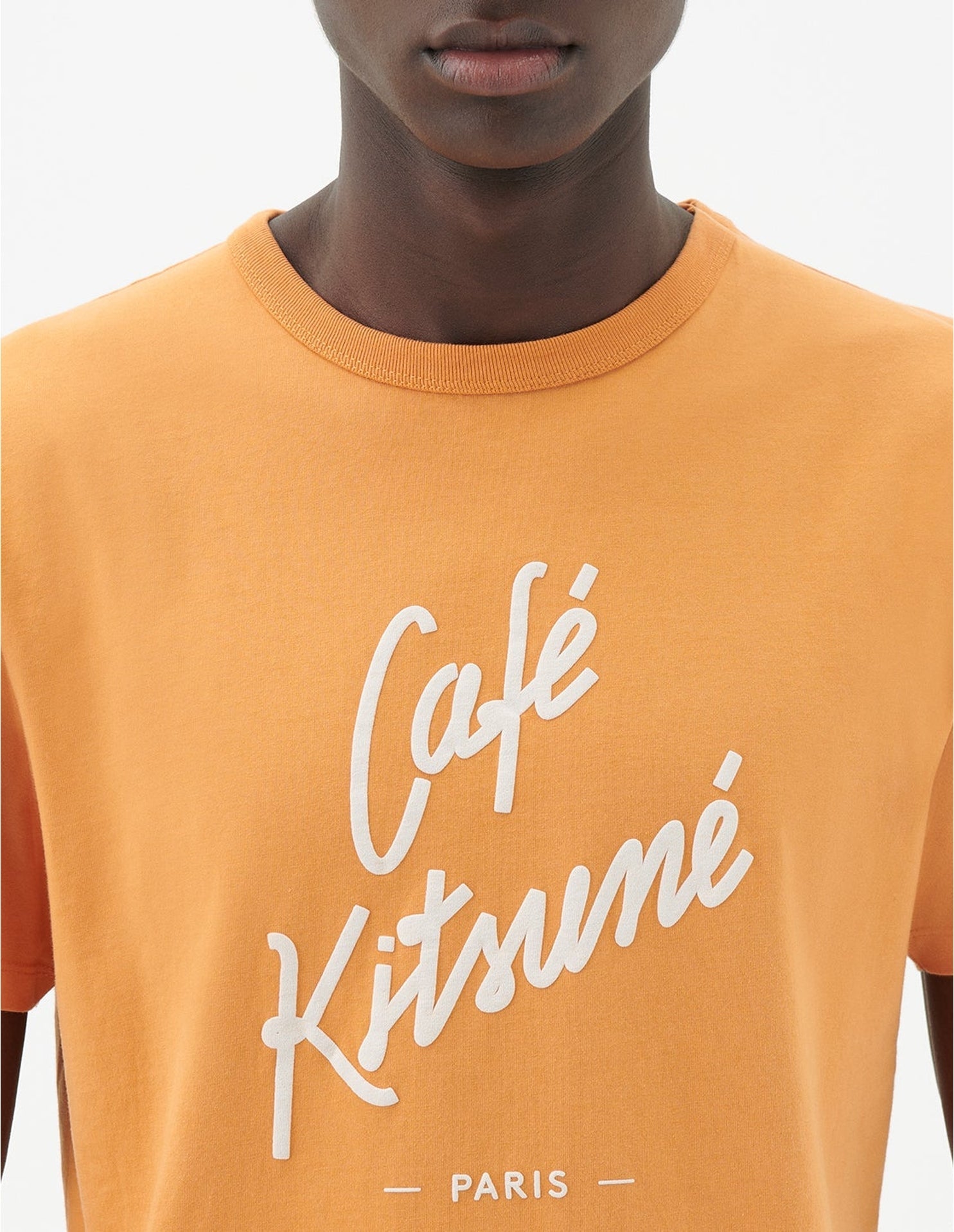 T-shirt avec flocage Café Kitsuné - Fox