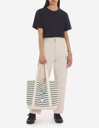 T-shirt avec écusson - Long Black