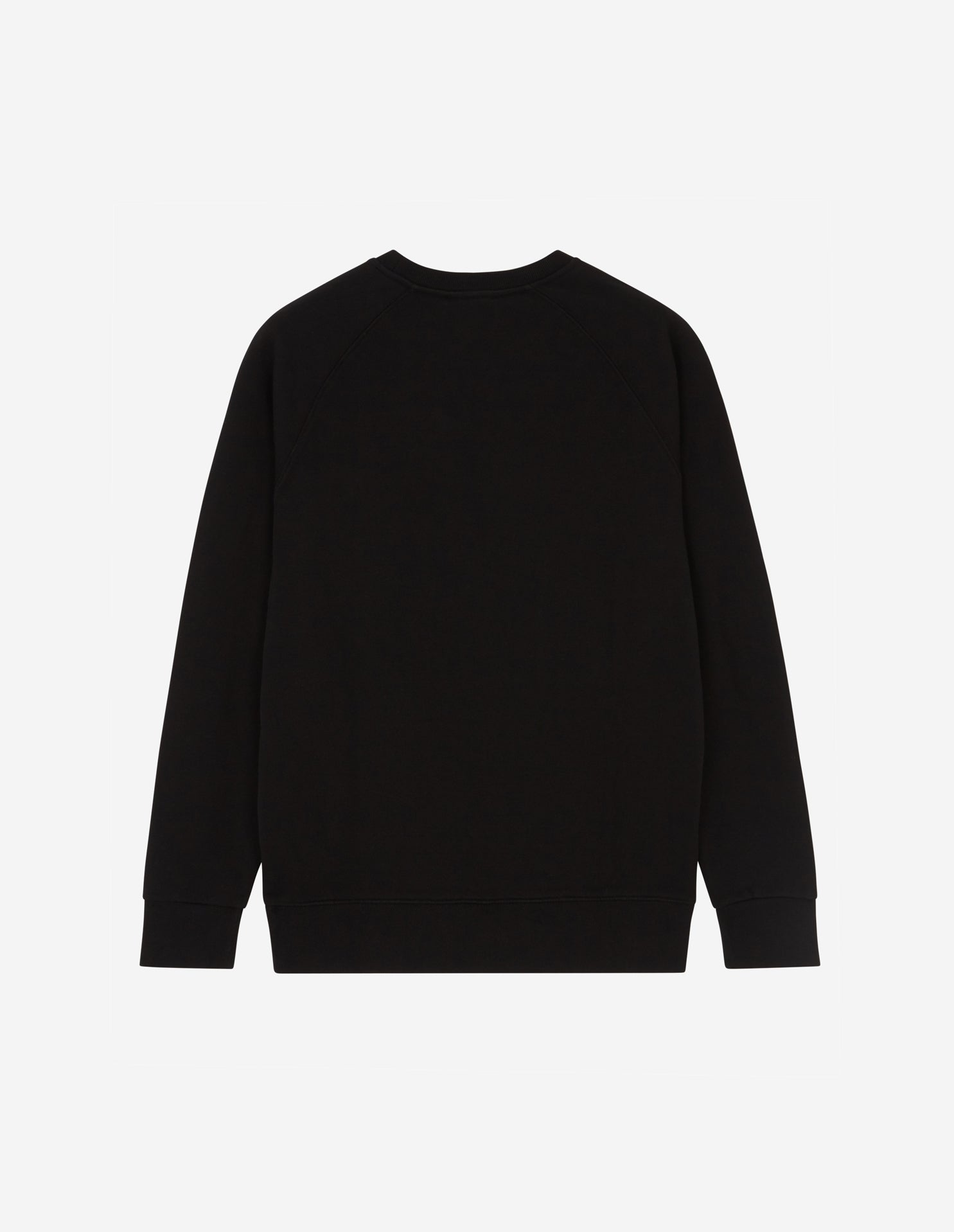 Sweatshirt Café Kitsuné à col rond - Black