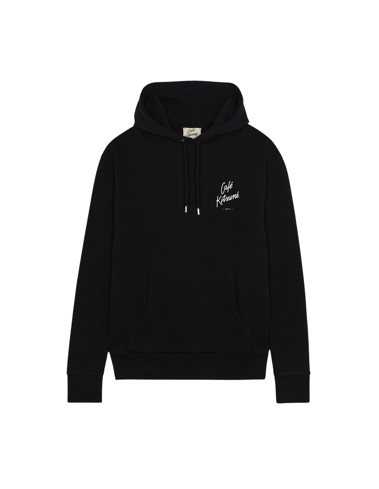 Sweat à capuche Café Kitsuné - Black