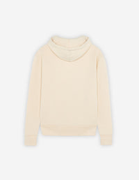 Sweat à capuche à logo Café Kitsuné - Latte