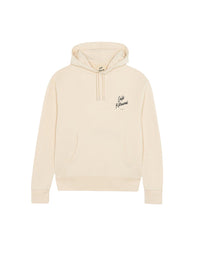 Sweat à capuche à logo Café Kitsuné - Latte