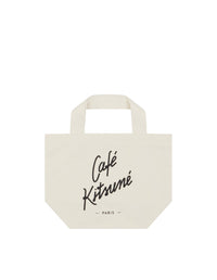 Petit sac cabas Café Kitsuné avec une impression - Latte
