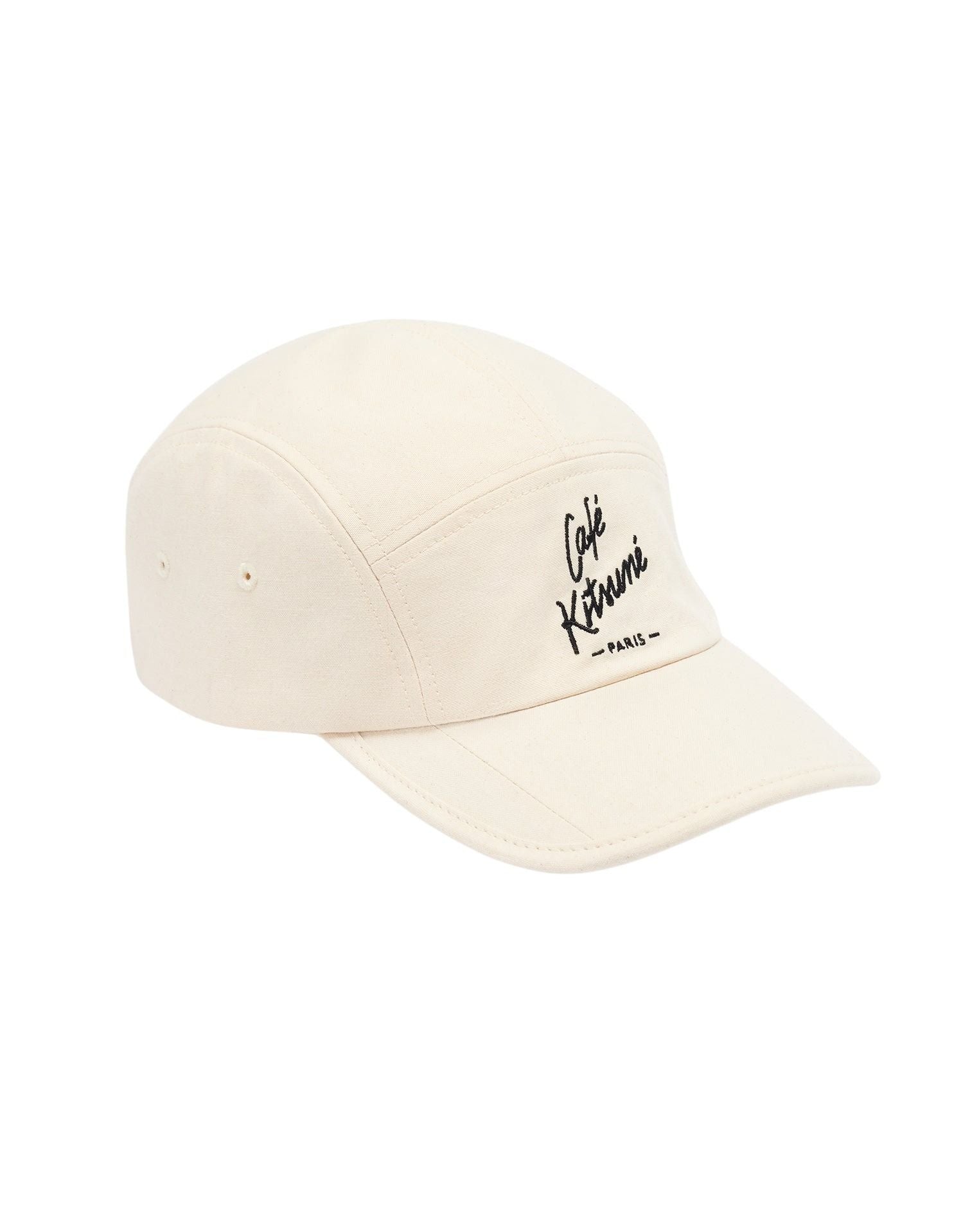 Café Kitsuné printed cap - Latte