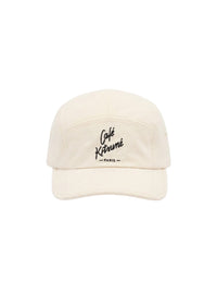 Café Kitsuné printed cap - Latte