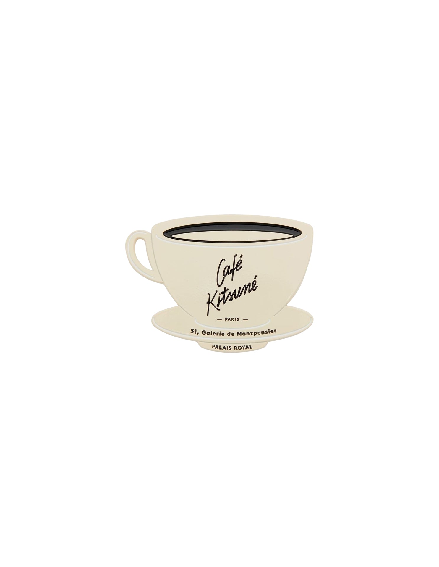 Kitsuné coffee mug magnet - Latte