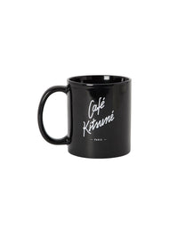 Kitsuné ceramic coffee mug - Black