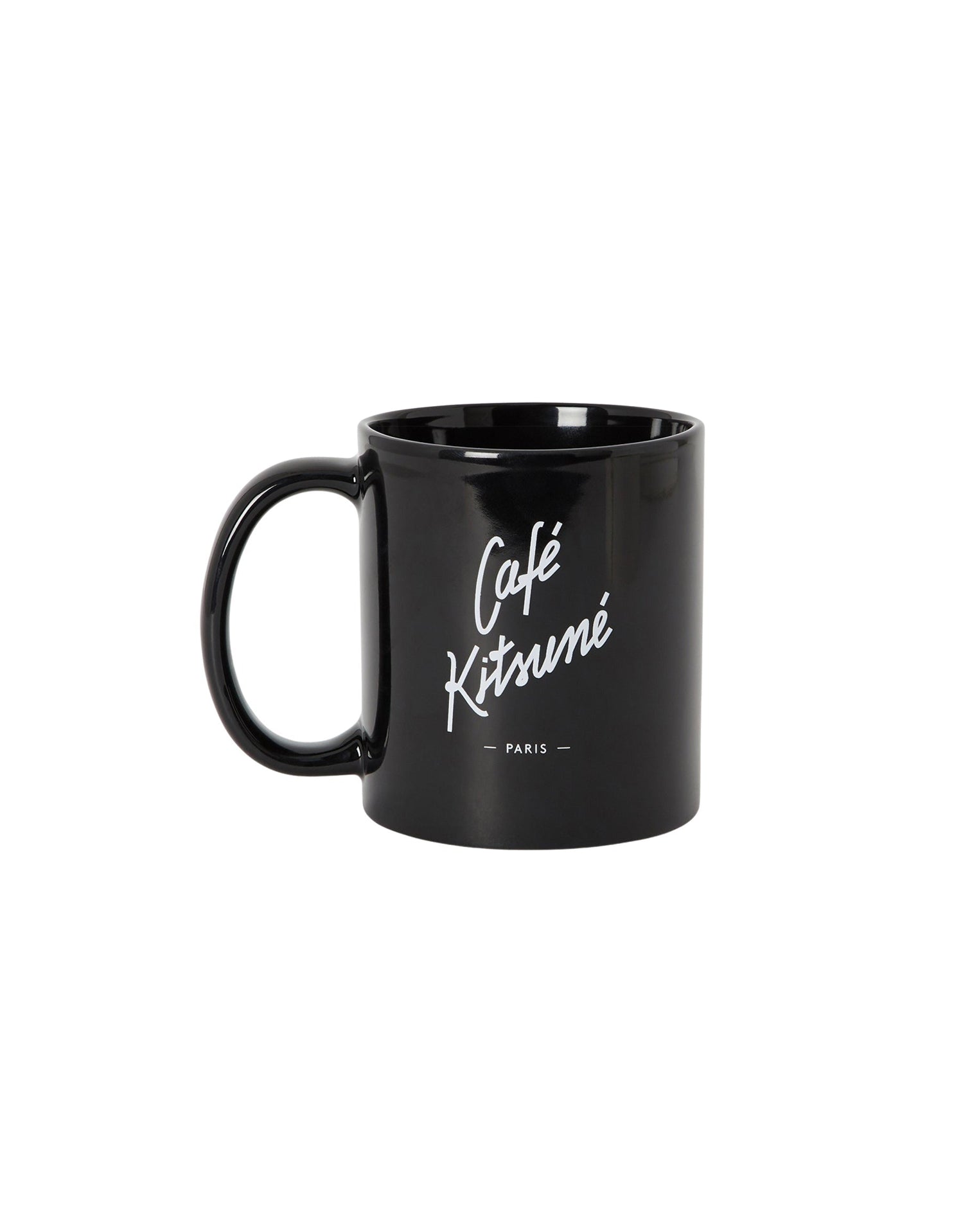 Kitsuné ceramic coffee mug - Black