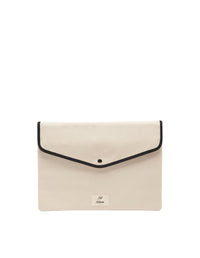 Pochette d'ordinateur enveloppante - Latte