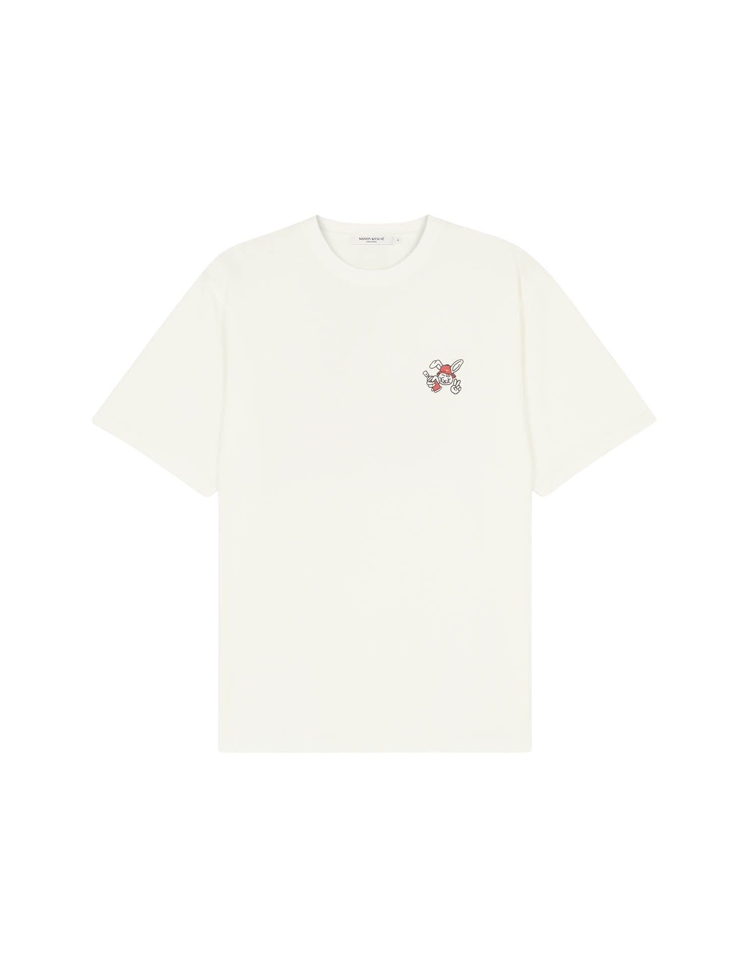 T-shirt ample avec impression - White