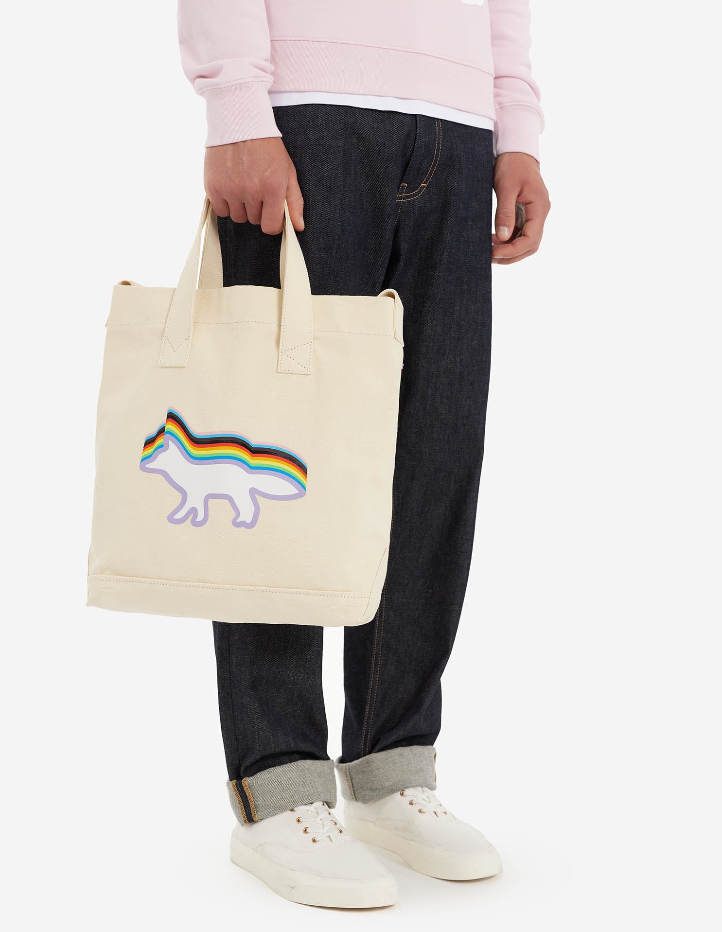 Sac cabas imprimé - White