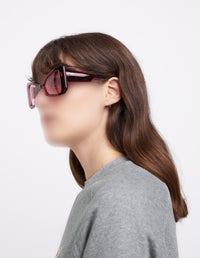 UV protection sunglasses - Burgundy
