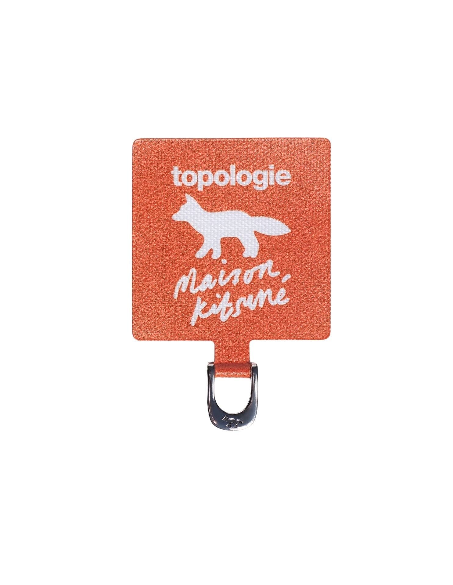 Kitsuné x Topologie Home Strap Adapter - Marigold Red