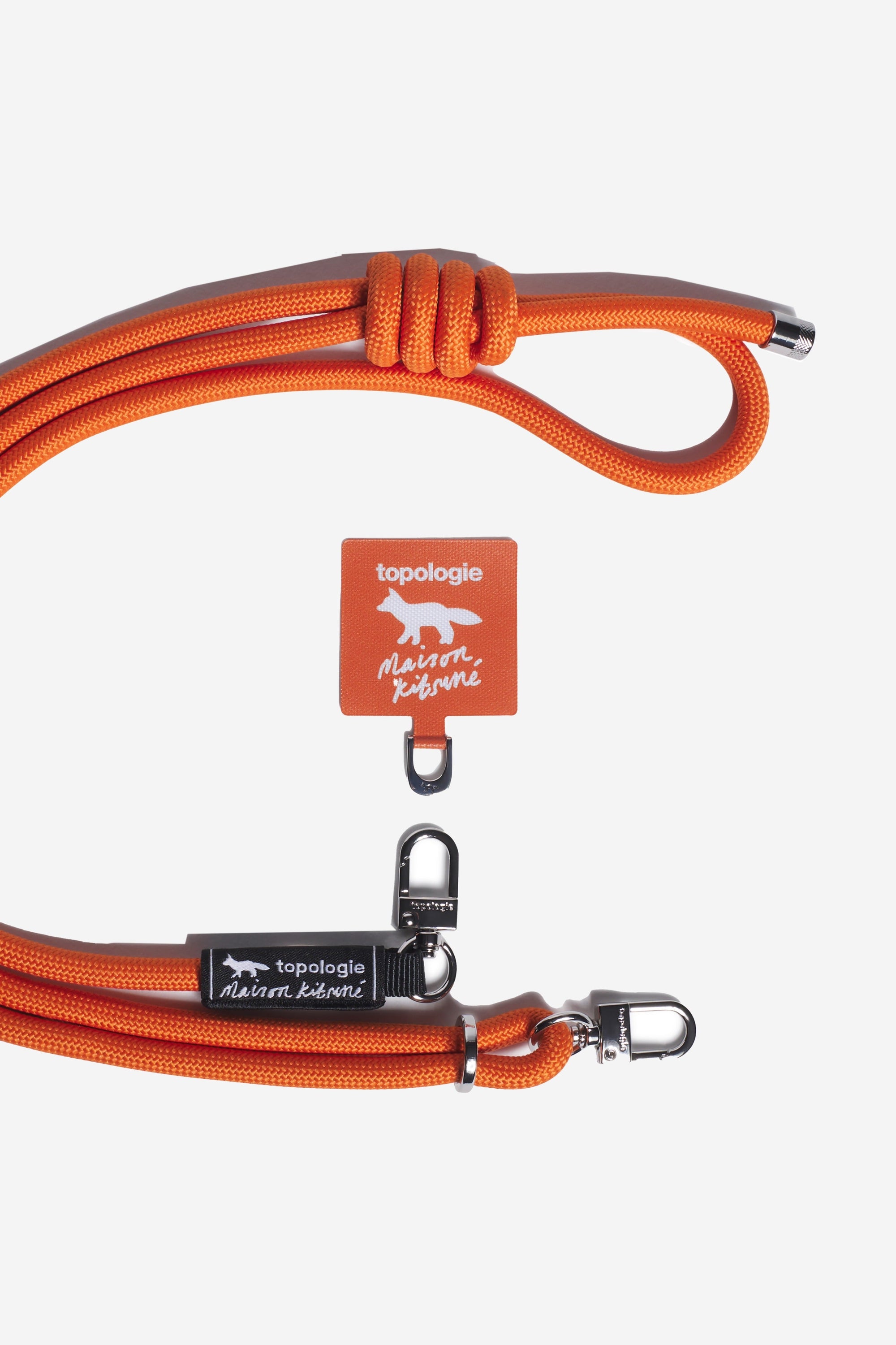 Kitsuné x Topologie Home Strap Adapter - Marigold Red