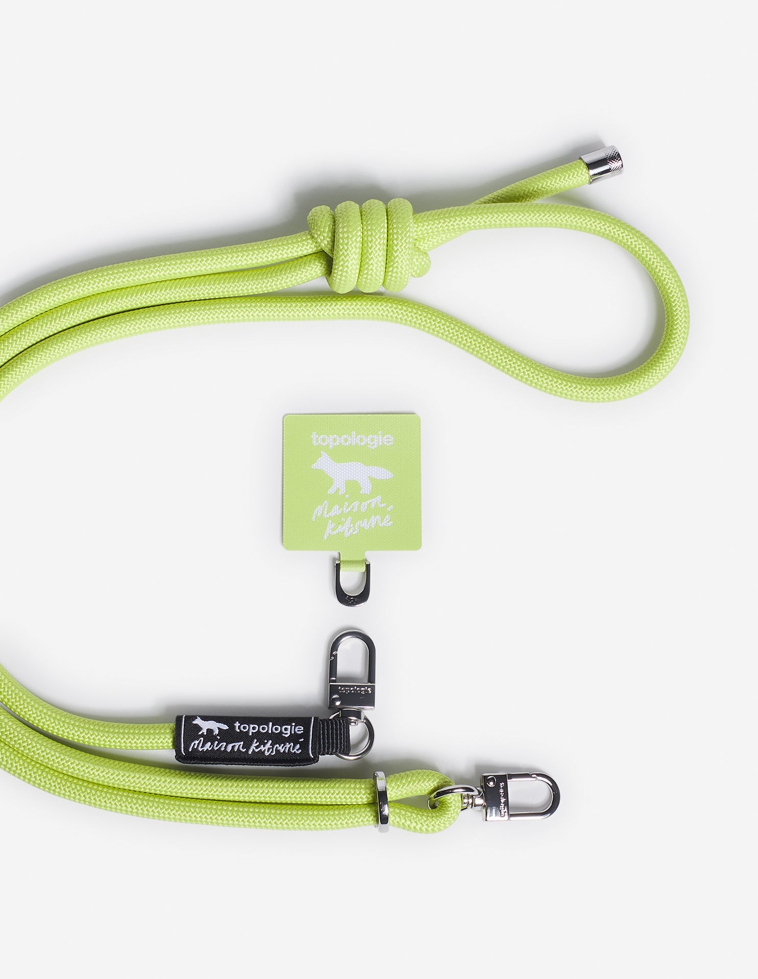Kitsuné x Topologie Home Strap Adapter - Lime