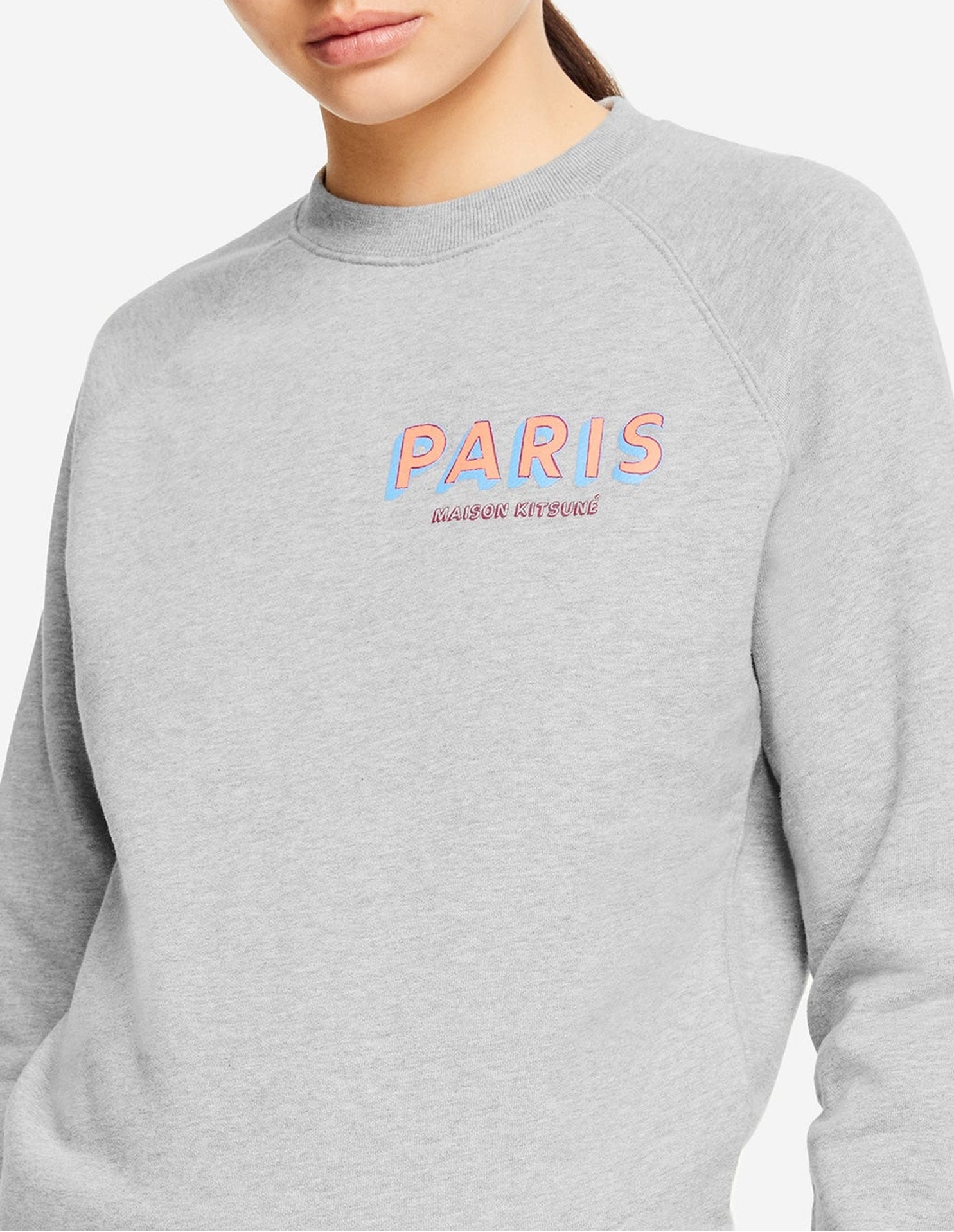 Sweatshirt Maison Kitsuné x Ben Klevay - Grey Melange