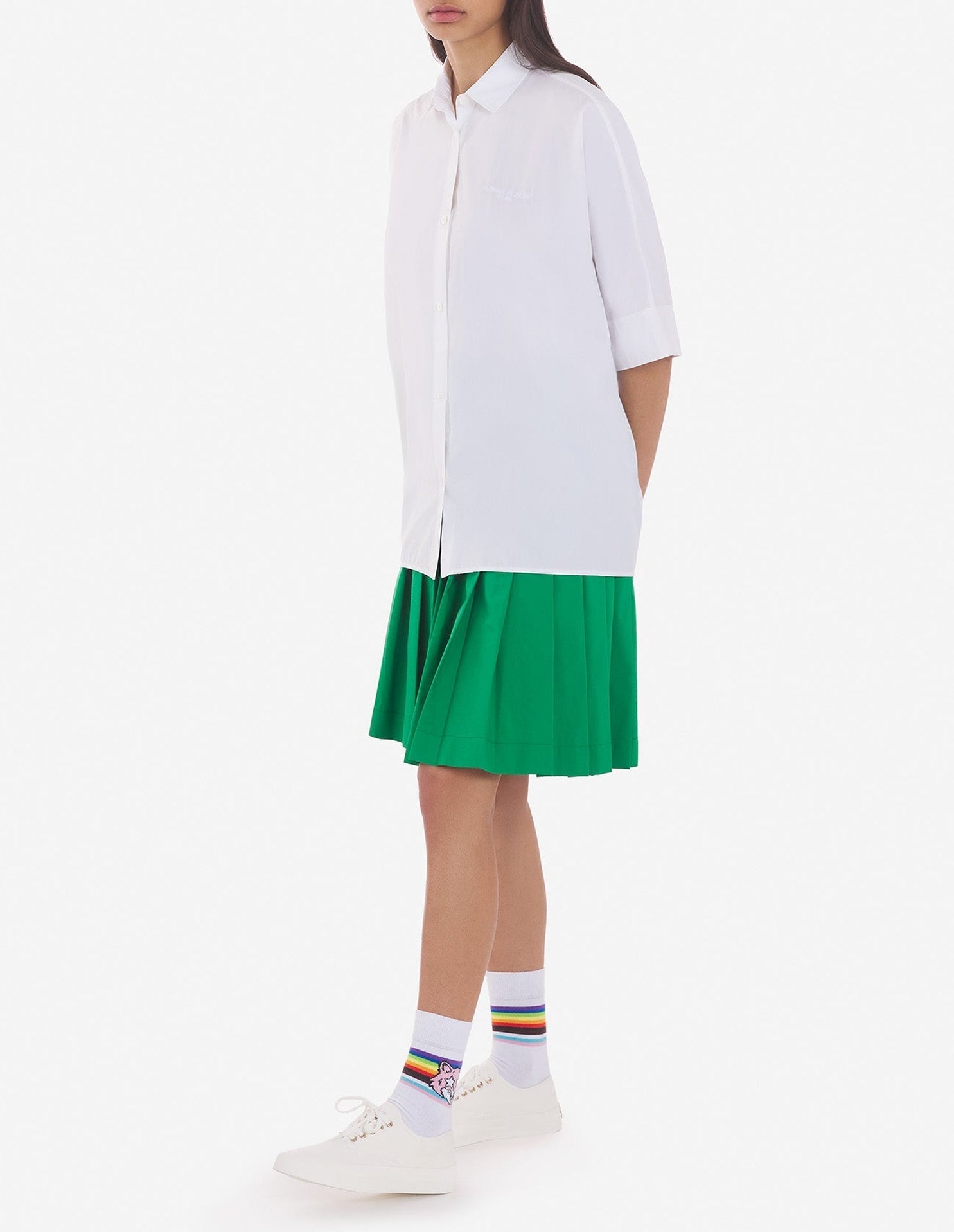 Pride Fox Socks - White