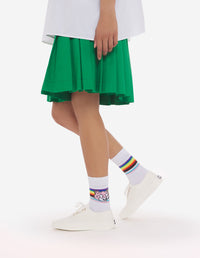 Pride Fox Socks - White