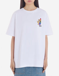 Round neck T-shirt - White