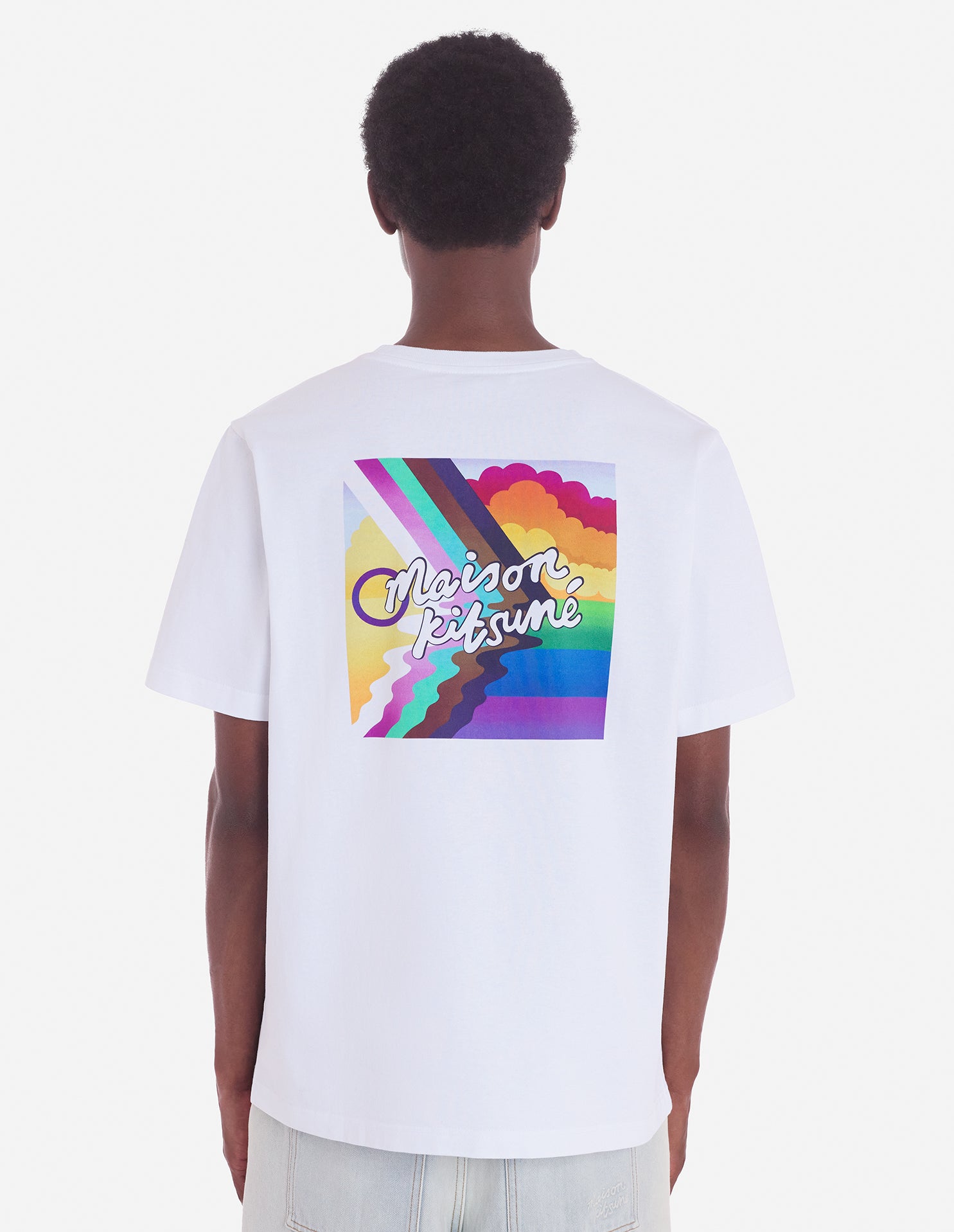 Round neck T-shirt - White