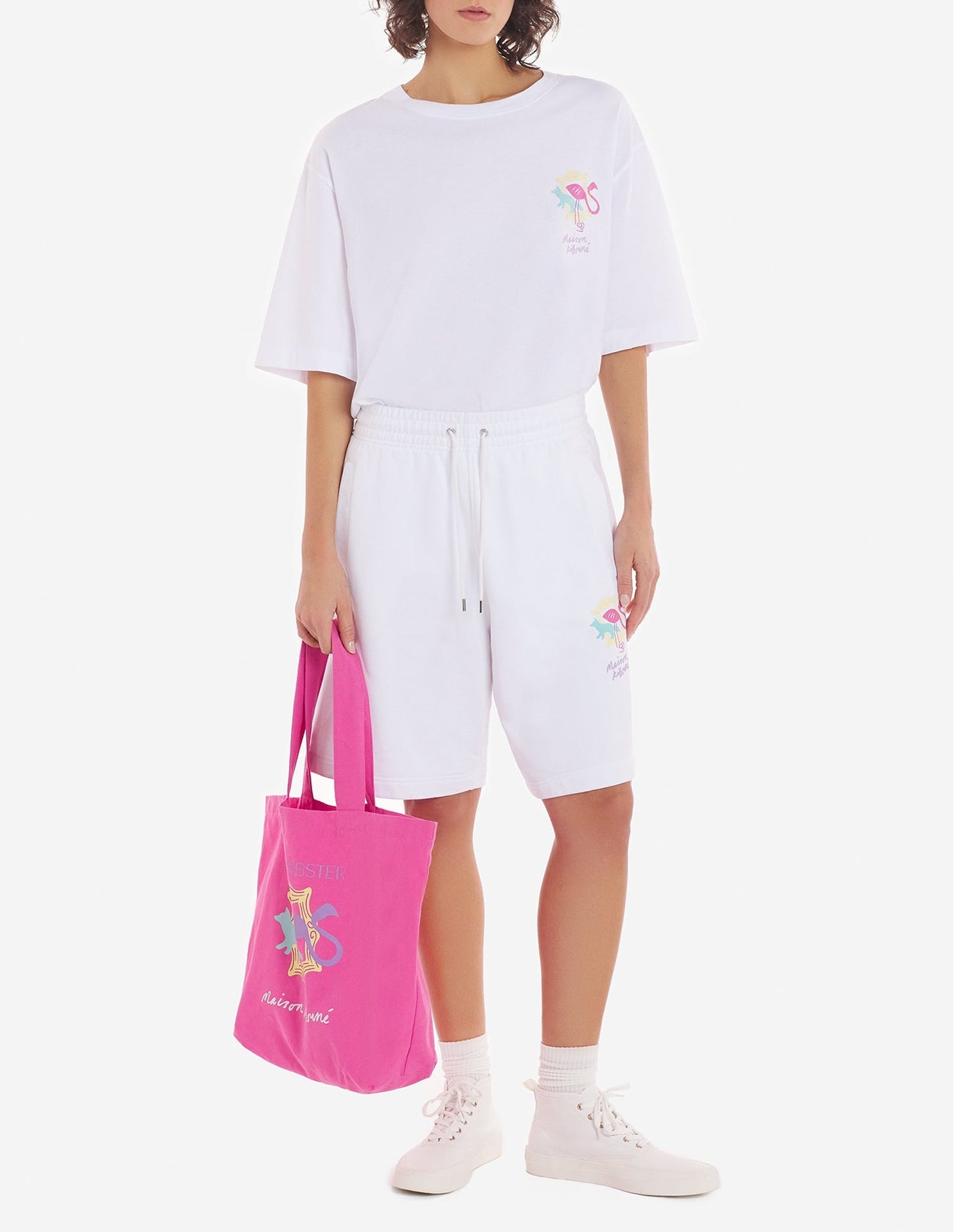 T-shirt Maison Kitsuné x The Webster - White