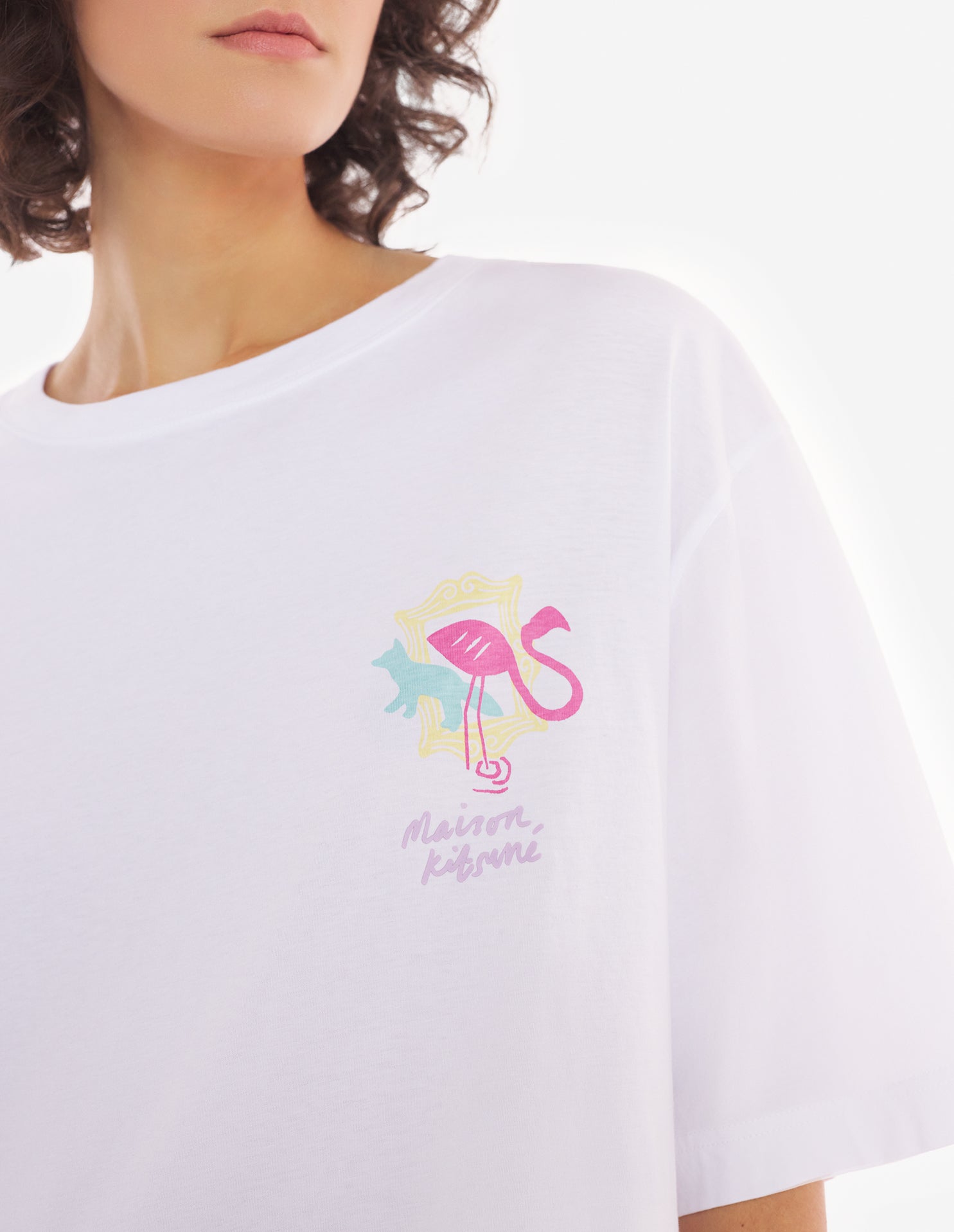 T-shirt Maison Kitsuné x The Webster - White