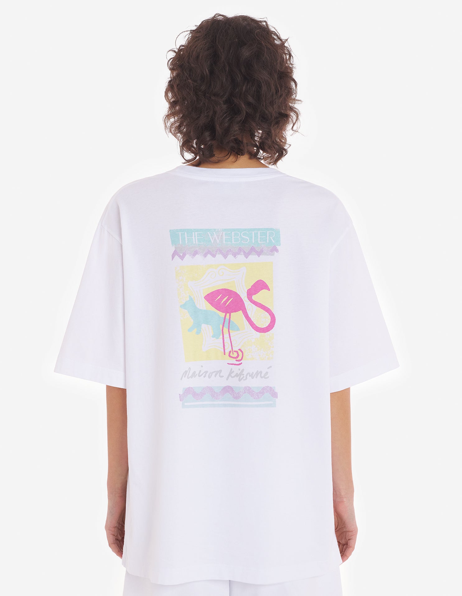 T-shirt Maison Kitsuné x The Webster - White