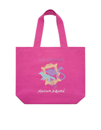 Maison Kitsuné x The Webster Tote Bag - Flamingo Pink