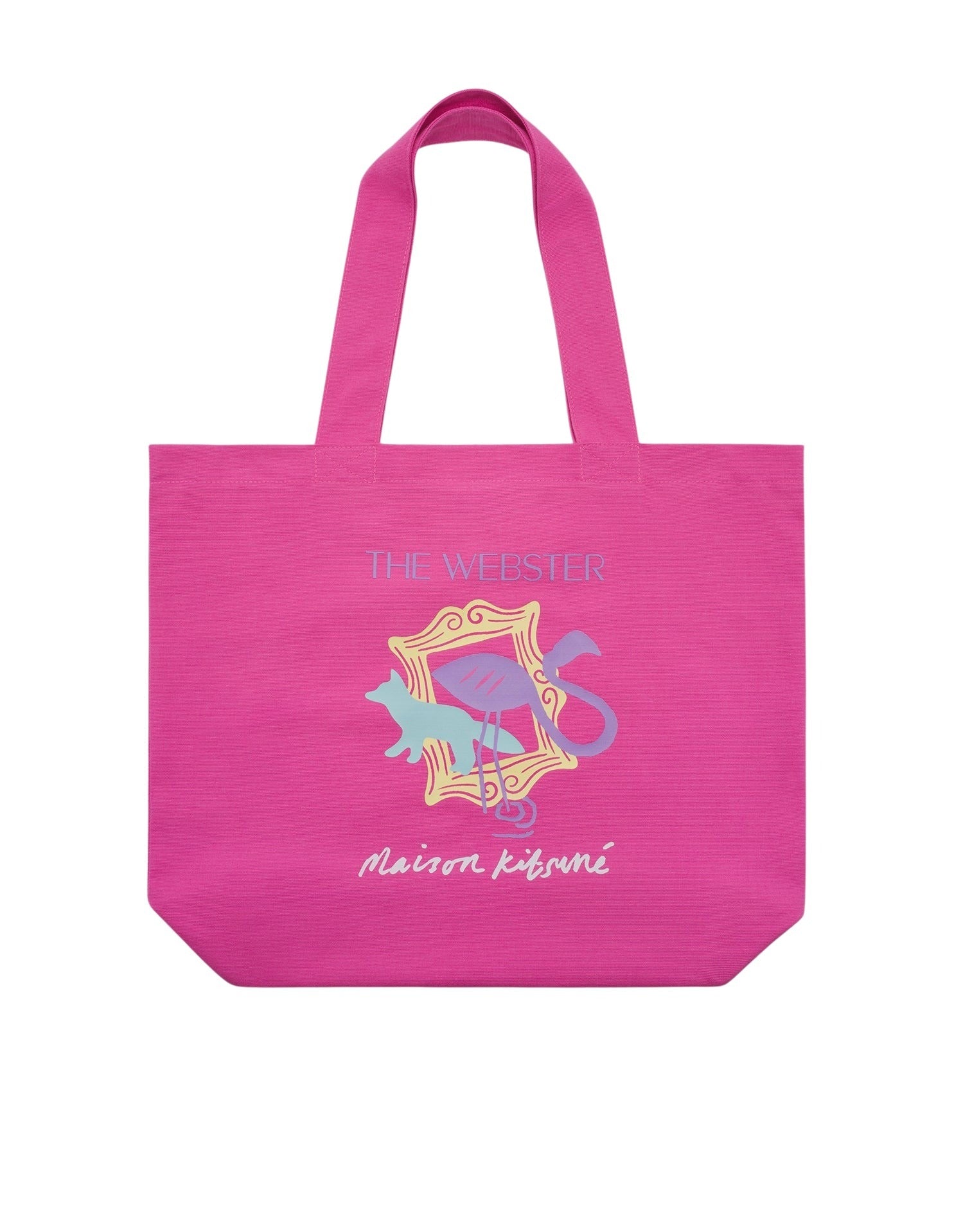 Maison Kitsuné x The Webster Tote Bag - Flamingo Pink