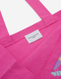 Maison Kitsuné x The Webster Tote Bag - Flamingo Pink