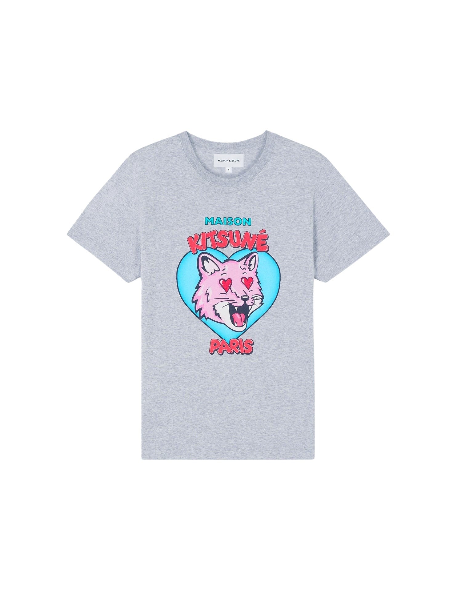 T-shirt avec écusson - Light Grey Melange