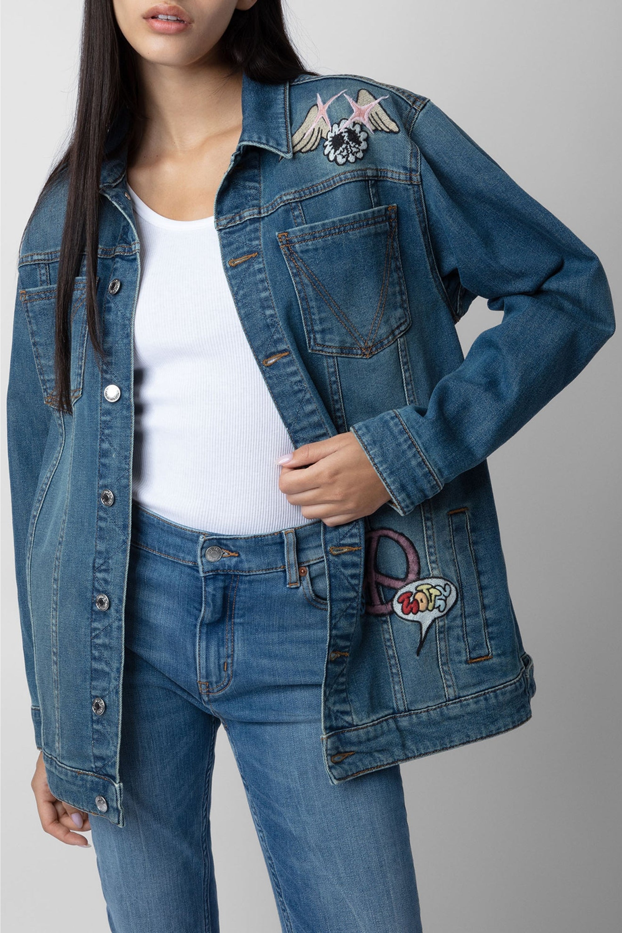 Veste Kiome - Light Blue