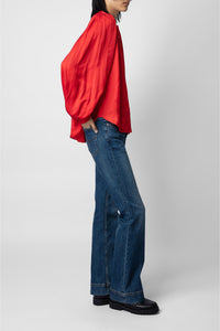Blouse Tigy en satin - Japon