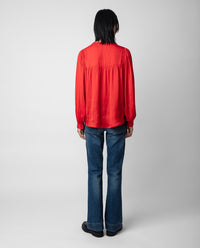 Blouse Tigy en satin - Japon