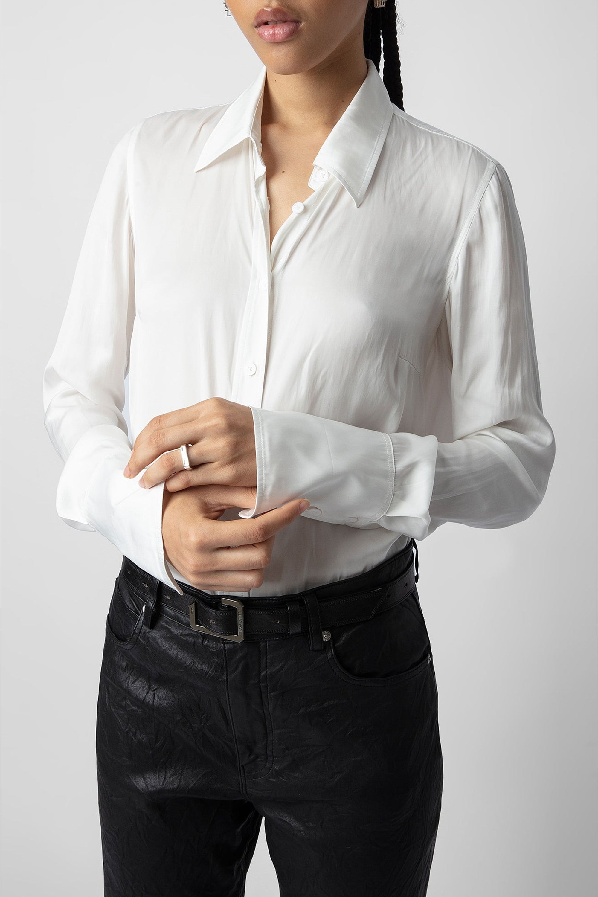 Chemise Tasko en satin - Judo