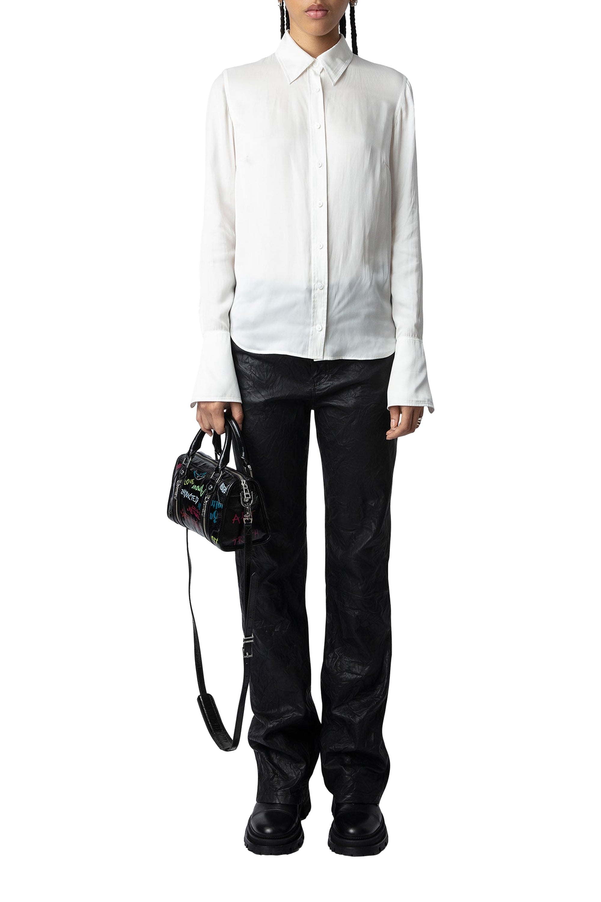 Chemise Tasko en satin - Judo