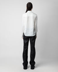 Chemise Tasko en satin - Judo