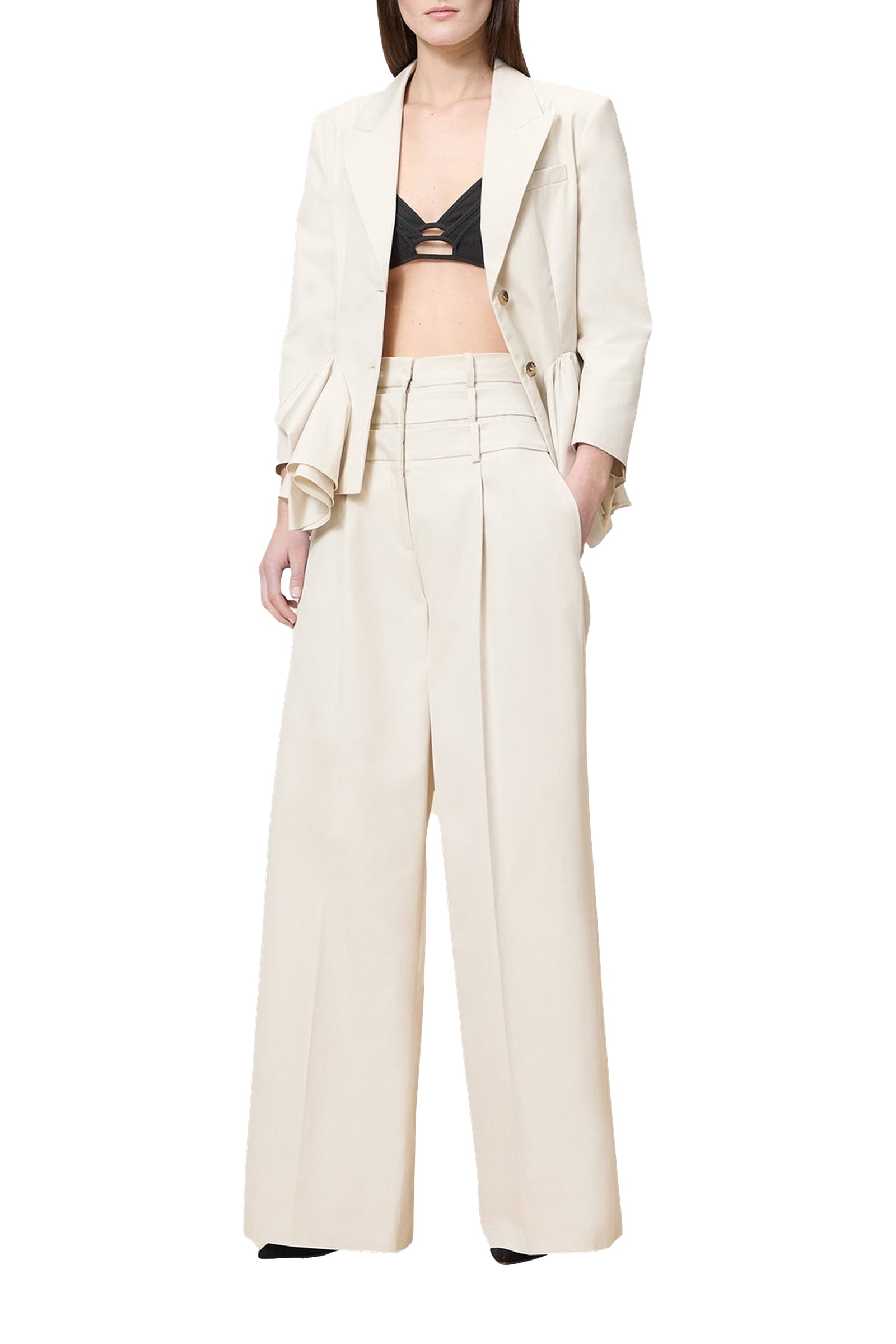 Stone / TRIPPLE LAYER TROUSERS