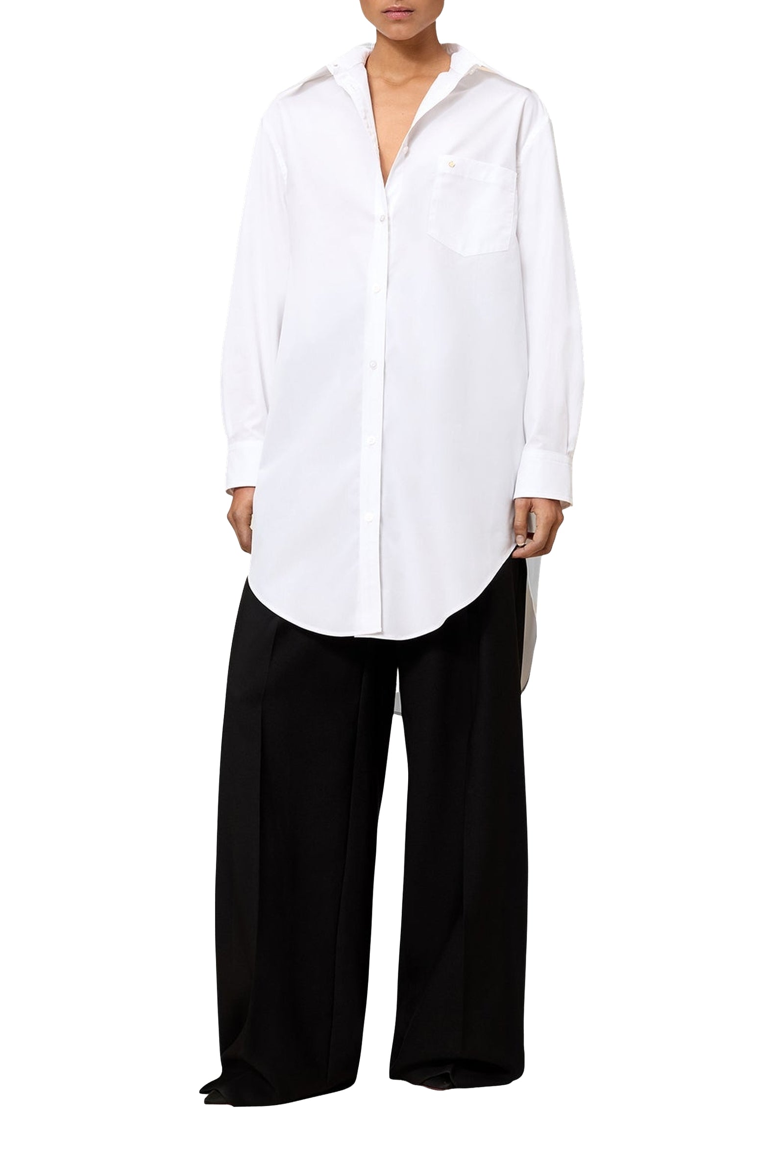 Chemise oversize - White