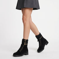 Bottines Midway en daim - Nero
