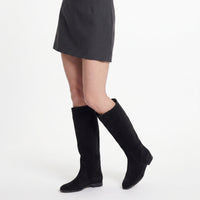 Bottes Chevallier en daim - Nero
