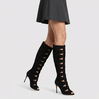 Bottes Divine 105 en cuir - Noir