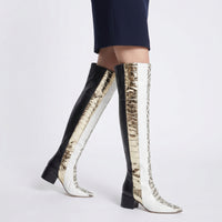 Sergio 45 leather boots - Roccia